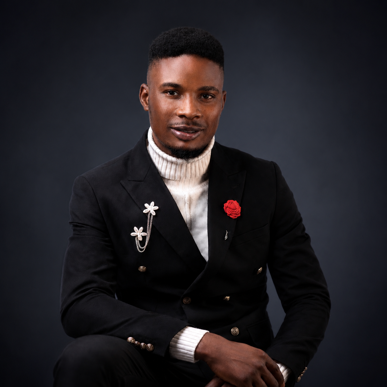 Portrait of Kehinde Francis Olalekan, Partner, Creative and Digital Solutions at MMK Consult.